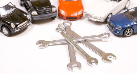 Fototapeta premium Car repair