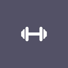 Dumbbell  icon.fitness sign