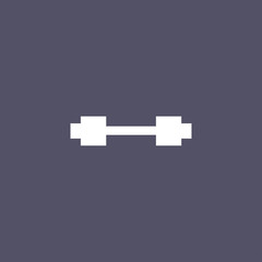 Dumbbell  icon.fitness sign