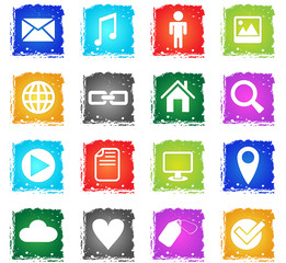 social media icon set