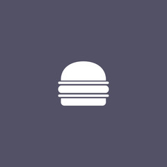 hamburger icon. Fast food sign