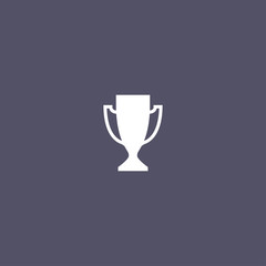 trophy icon. champion cup