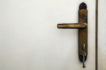 Old Fashioned Door Lock