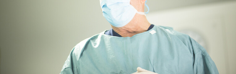 Surgeon in hospital surgery
