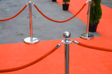 Red Carpet -  is traditionally used to mark the route taken by heads of state on ceremonial and...