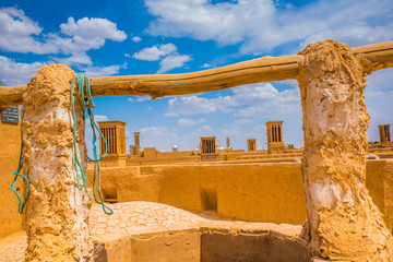 Tours du vent à Yazd, Iran