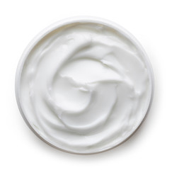 White cosmetic cream