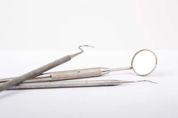 Basic Dental Hand Examination Instruments 