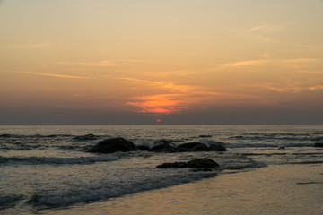 Fototapeta premium Beauty of the sea at dawn