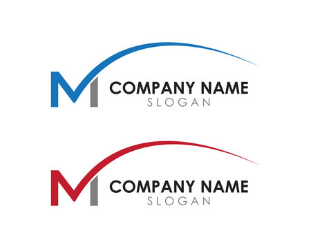 m swoosh logo 1 template