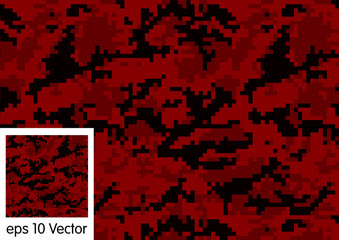 Camouflage pattern, vector