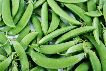 green peas background