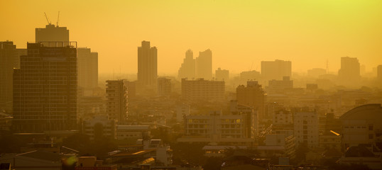 Bangkok sunset