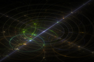 Abstract fractal background.