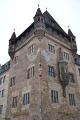 Fototapeta na wymiar Историческое здание, Нюрнберг, германия