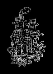 Fairy house, sketch for your design