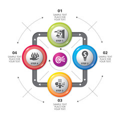 Template modern info graphic design for business, marketing, creative, web and graphics concept. Info-graphic inspire to drive your business project. Vector illustration. 