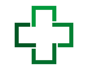 green medical symbol