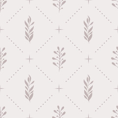 Vector seamless floral pattern