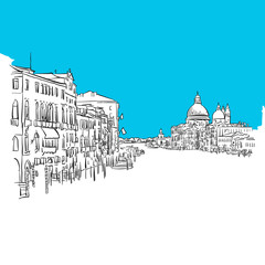 Venedig, Großer Kanal, Blaue Serie
