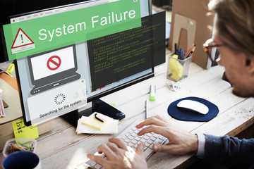 System Failure Error Detection Defeat Concept