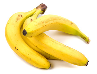 bananas on a white background!!