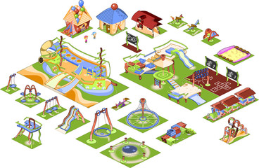 Playground isometric