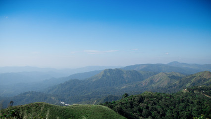 Fototapeta premium Beautiful landscape of moutain