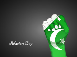 Pakistan's Day background