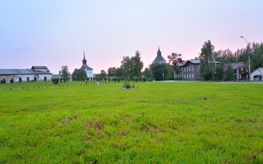 Fototapeta na wymiar City of Kirillov in the Vologda region.