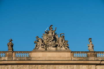 Mars, the god of war - sculpture, Zeughaus, Berlin