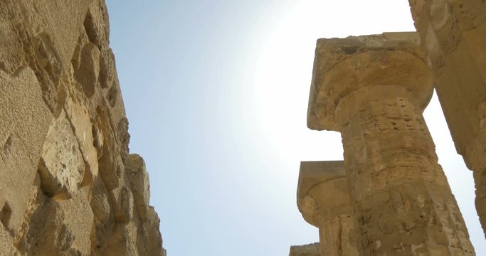 Doric temple dedicated to Hera (490-480 BC) in Selinunte, one of the finest examples of Doric architecture in Sicily, Italy