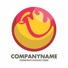 Chili logo icon vector template