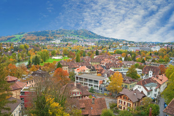 Fototapeta na wymiar Cityscape of Bern