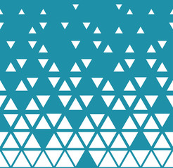 Abstract geometric blue graphic design triangle pattern