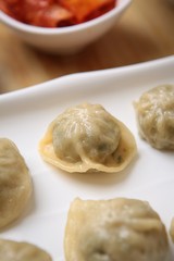 Potato Dumplings on plate