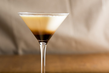 closeup of a delicious Creme caramel with caramel topping