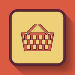 Shopping basket icon