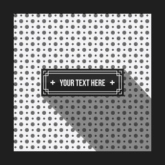 Text background with pixelated monochrome pattern. Useful for corporate presentations, advertising and web design. Neutral style