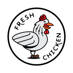 fresh chicken logo