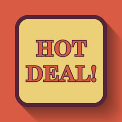 Hot deal icon