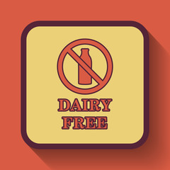 Dairy free icon