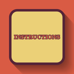 Instructions icon