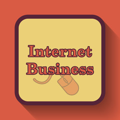 Internet business icon