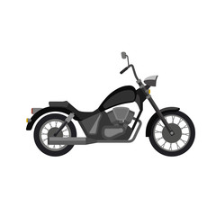 Obraz na płótnie Canvas Chopper motorcycle