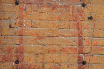 Naklejka premium Texture of old brick wall