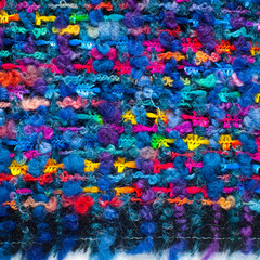Fototapeta na wymiar fWoven fabrics of coarse thread. tissue, textile, cloth, fabric,