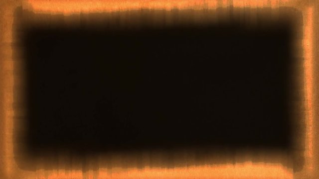  Marco o borde rectangular abstracto y fluctuante  en tonos ocre y bordes rotos y difusos .Canal alpha para incrustar imagen de fondo

