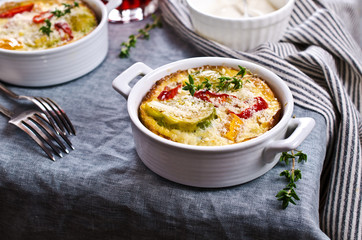 Casserole with vegetables