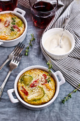 Casserole with vegetables